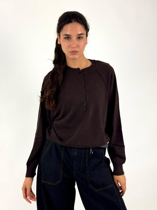 Maglia girocollo con bottoni - 2AC2014