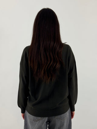 Cardigan scollo a V - 7AC7186