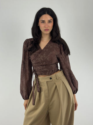Camicia incrociata - CMA-Q018