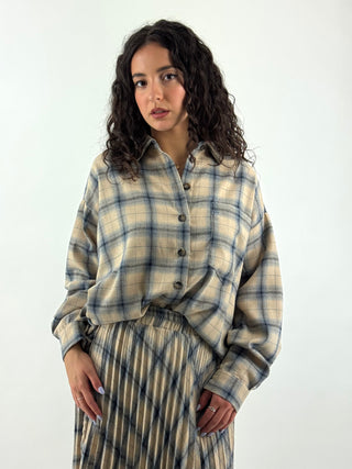 Camicia over a quadri - W26C488