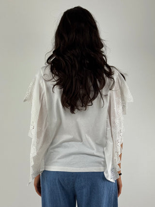 T-shirt rouches - D02E1134