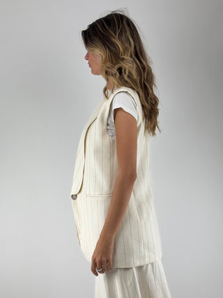 Gilet gessato - TAB1775
