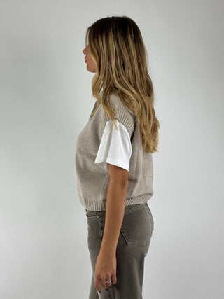 Gilet in maglia - 77214F