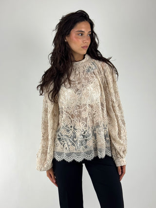 Blusa pizzo - M40F0464