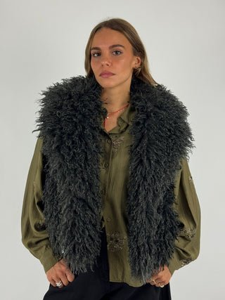 Gilet in pelliccia - W26J070CAMP