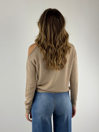 Maglia cut out spalla - 61176