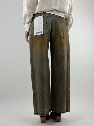 Jeans Amelie spennellato - PGZ-Q118