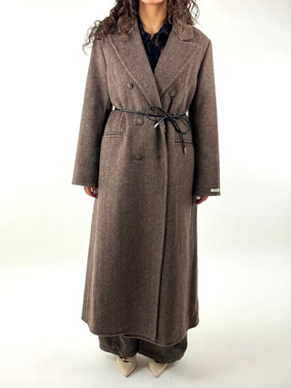 Cappotto lungo doppiopetto - KCT-R019
