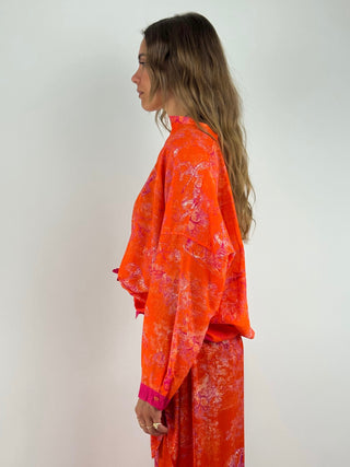 Camicia fantasia fluo - PE260387