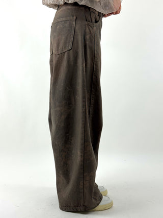 Jeans Baggy Effetto Vintage - D03E0401
