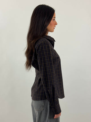 Camicia moro a quadri - Y1524A68
