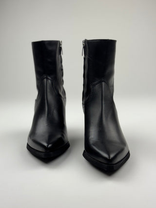 Texano pelle, tacco 7 cm - STTX200VIT