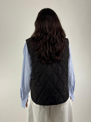 Gilet smanicato trapuntato - 541711