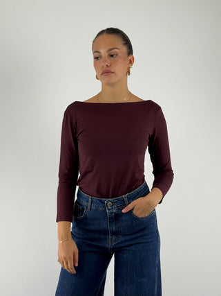 Maglia con scollatura sul retro - 11006