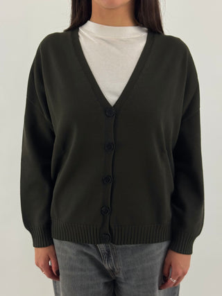 Cardigan scollo a V - 7AC7186
