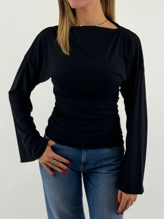 Maglia collo barchetta - MMA-R259