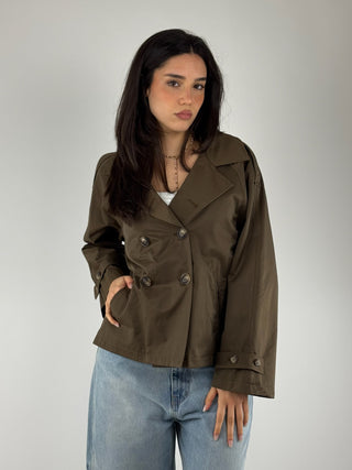 Trench corto doppio petto - 26T800