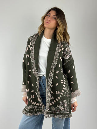 Cardigan Alanui bandana - P6HMG38A414