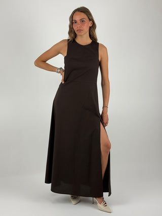 Abito con spacco - TAB1814