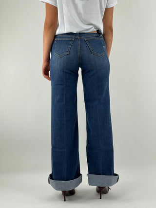 Jeans denim con bottoni - DF5076