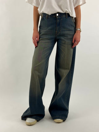 Jeans palazzo vintage - CJ9006