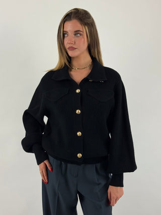 Maglione a bottoni - 24111