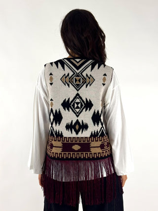 Gilet frange - 7AC7215