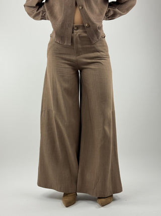 Pantalone palazzo - S12132L
