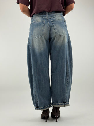 Jeans baloon ampio - C38S0028