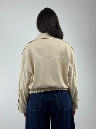 Bomber ecopelle - TAB1093