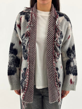 Cardigan fantasie floreali - 5AC5069