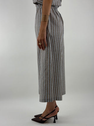 Pantalone righe - D02E1355