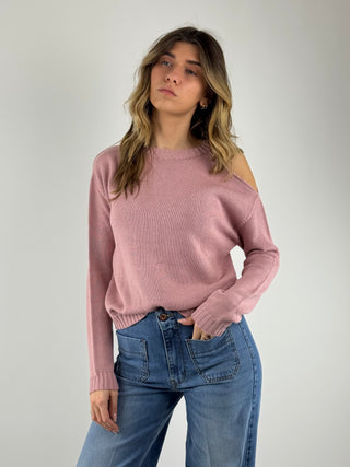 Maglia cut out spalla - 61176