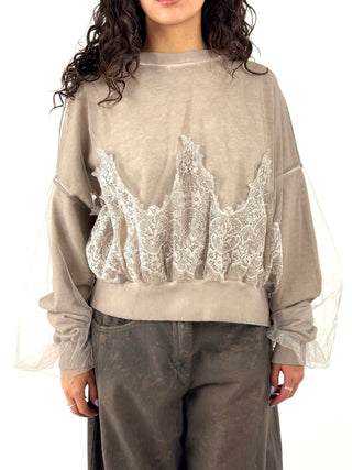 Felpa Beige - D03E0414