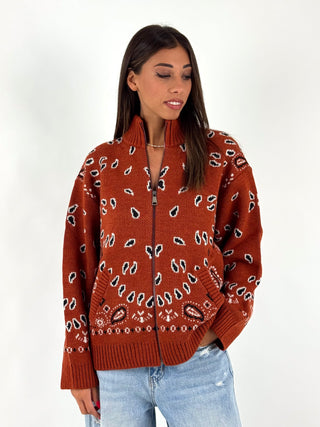 Cardigan bandana - W6HMG04A400