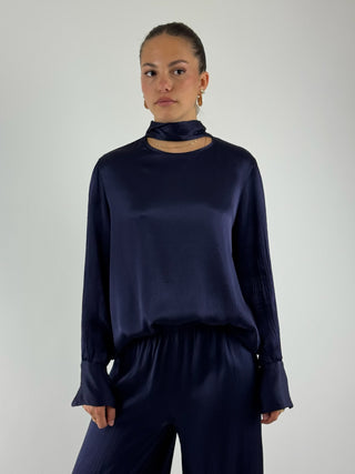 Blusa fusciacca collo - CWG-P005