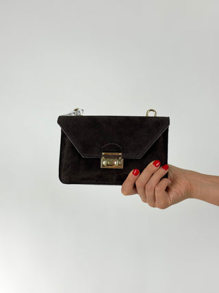 Borsa tracolla in dainetto chiusura con gancio - DEDAS