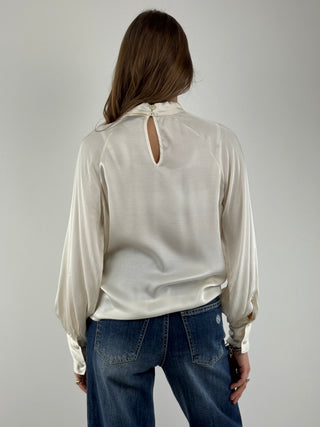 Camicia collo incrocio - CWG-Q008