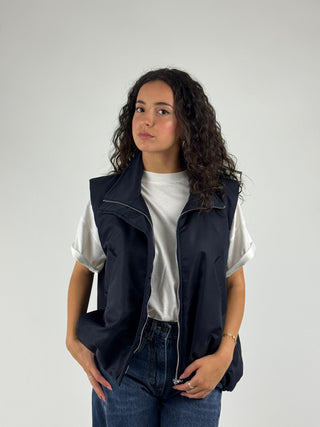 Giubbino smanicato - W27M412