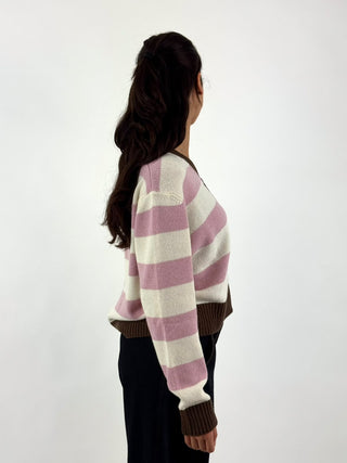 Cardigan a righe - 7AC7137