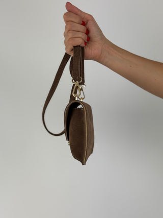 Borsa tracolla in dainetto chiusura con gancio - DEDAS