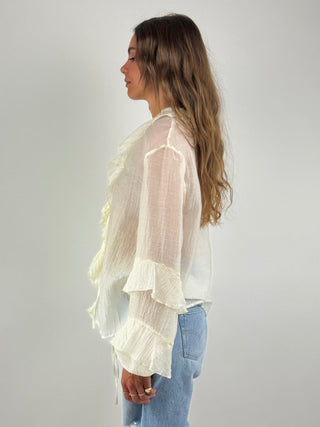 Camicia rouches - CM0763
