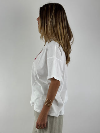 T-shirt fiori - RAB0924