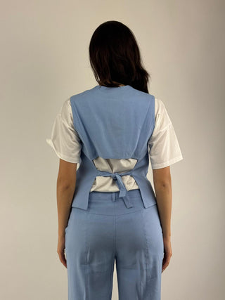 Gilet con foro posteriore - W39S0263