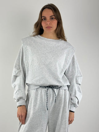 Felpa spallacci - D02N0321