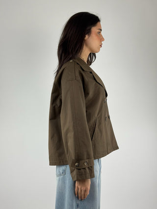 Trench corto doppio petto - 26T800