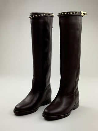 STIVALE CINTURINO BORCHIE - SM170VIT