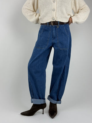 Pantalone stone wash - 38302ITACA