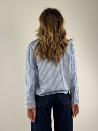 Camicia righe - C7218-T136-BAS