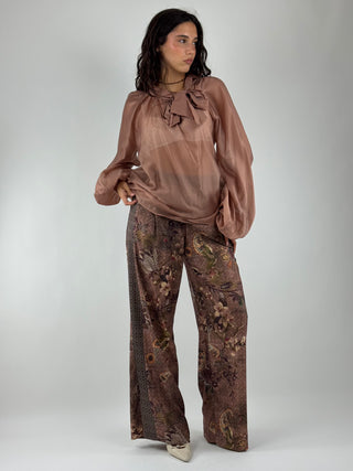 Pantalone palazzo fantasia - TAC0652